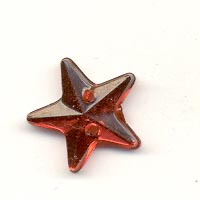 Sew-on acrylic stones : Stars - Light Siam