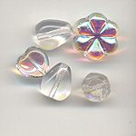 European Glass Beads - Crystal AB