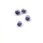 Glass pearls - 5mm square - Lilac