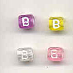 Alphabet beads - Letter B