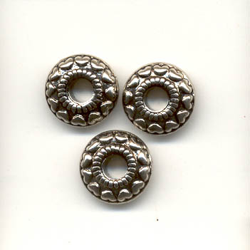 Antique Silver Tyre Bead