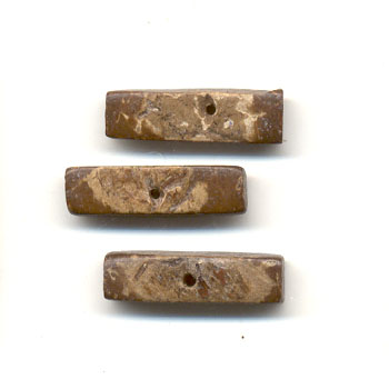 5x18mm Wooden beads - brown