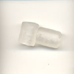 11X9mm  frosted  kiln tube - Clear