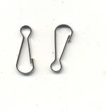 Spring Hook - Heavy - Silver plated