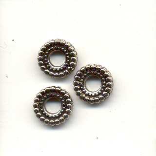 Spacer bead - Silver coloured