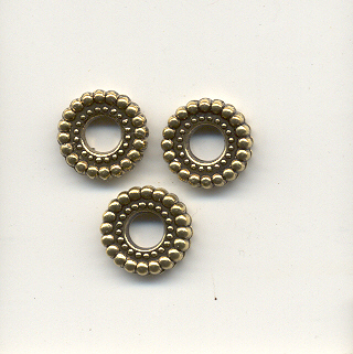 Spacer bead - Gold coloured