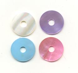20mm pearl shell donut - mix
