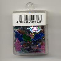 Sequins, elephants, mixed colours - 12mm