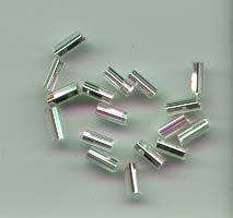2x5mm Silver lined