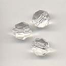 Crystal 8mm faceted plastic bead