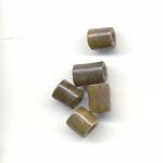 Cylindrical Bone Beads - Brown