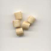 Cylindrical Bone Beads - Natural