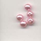 Round Pearls - 6mm - Pink