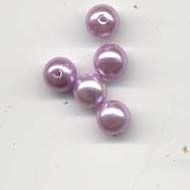 Round Pearls - 6mm - Lilac