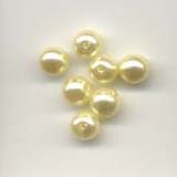 Round Pearls - 6mm - Lemon