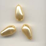 Drop Pearls - 6x12mm - Cream