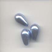 Drop Pearls - 6x12mm - Blue