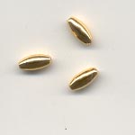 Pearl Oats - 4x8mm - Gold