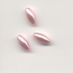 Plastic pearl oats - 6x12mm