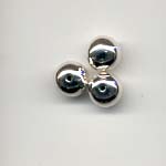 Round Pearls - 8mm - Silver