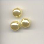 Round Pearls - 8mm - Lemon