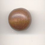 Wooden Beads, 18mm, Brown