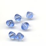 6mm glass bicone - Blue