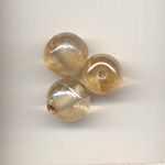 Lustre glass beads - 10mm - Cream