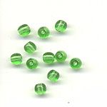 Pressed glass beads