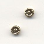 Small Antique Gold Flowers