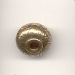 16X12mm Moroccan antique gold