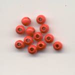 4mm Round wooden beads - Red