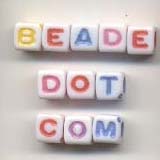 White pastel cube alphabet beads