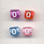 Alphabet beads - Letter O