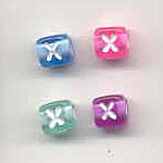 Alphabet beads - Letter X