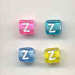 Alphabet beads - Letter Z