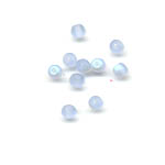 Matt glass beads - Light Blue AB