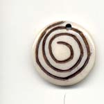 20mm round bone disc - Spiral