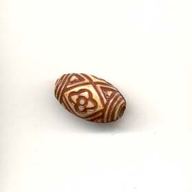 Bone finish beads