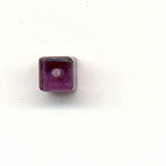 Swarovski 5601, 4mm cube, Amethyst