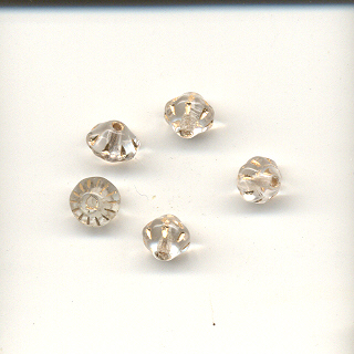 Novelty Spacer beads - Crystal