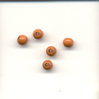 Wooden Beads, 4mm, Chestnut