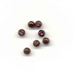 Semi-precious beads - 4mm Round garnet