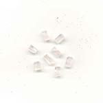 Semi-precious beads - 4mm chips rose
