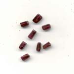 Semi-precious beads - 4mm chips garnet