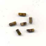Semi-precious beads - 4mm chips tiger eye