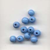 Round wooden beads - 5mm