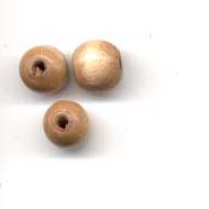 Wooden Beads, 8mm, Antique Grey