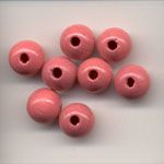 Round wooden beads - 8mm