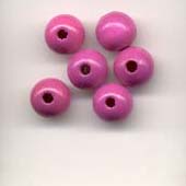 Wooden Beads, 8mm, Lilac